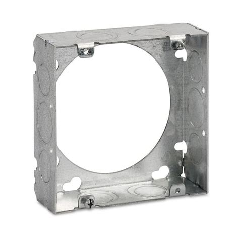 code regarding metal extension ring on plastic box|metal box extension rings.